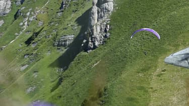 Un berger de 100 m sur 100 m, allongé sur l'herbe, la pipe au bec, les yeux mi-clos.