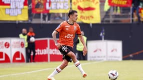 Enzo Le Fée avec le FC Lorient au Moustoir, 21 mai 2023