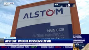 Alstom : 1 milliard d'euros de cession en vue