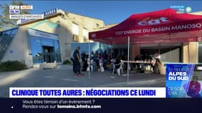 Manosque: négociations ce lundi à la clinique Toutes Aures