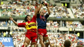 Le Stade français 2004 lors de la finale face à Perpignan