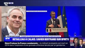 Immigration illégale dans la Manche: "La seule solution, c'est la dénonciation des accords du Touquet", affirme Xavier Bertrand, président LR des Hauts-de-France