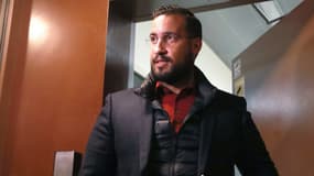 Alexandre Benalla quitte la prison de la Santé, le 26 février 2019.