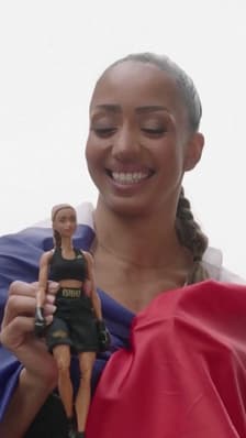 Estelle Mossely, Venus Williams... Mattel présente neuf nouvelles poupées Barbie à l'effigie d'athlètes féminines