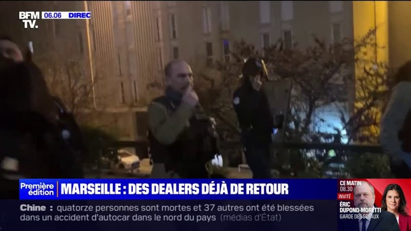 Trafic de drogue à Marseille: les dealers de retour à La Castellane dès le départ des autorités