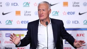 Didier Deschamps après l'annonce de sa liste de 25 joueurs pour l'Euro 2024, le 16/05/2024