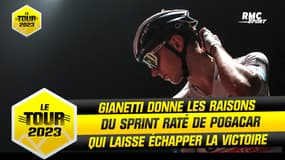 Tour de France E14 : Gianetti donne les raisons du sprint raté de Pogacar qui laisse échapper la victoire à Morzine
