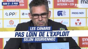 Nantes 0-2 PSG : Les Canaris "pas passés loin de l'exploit", selon Gourvennec