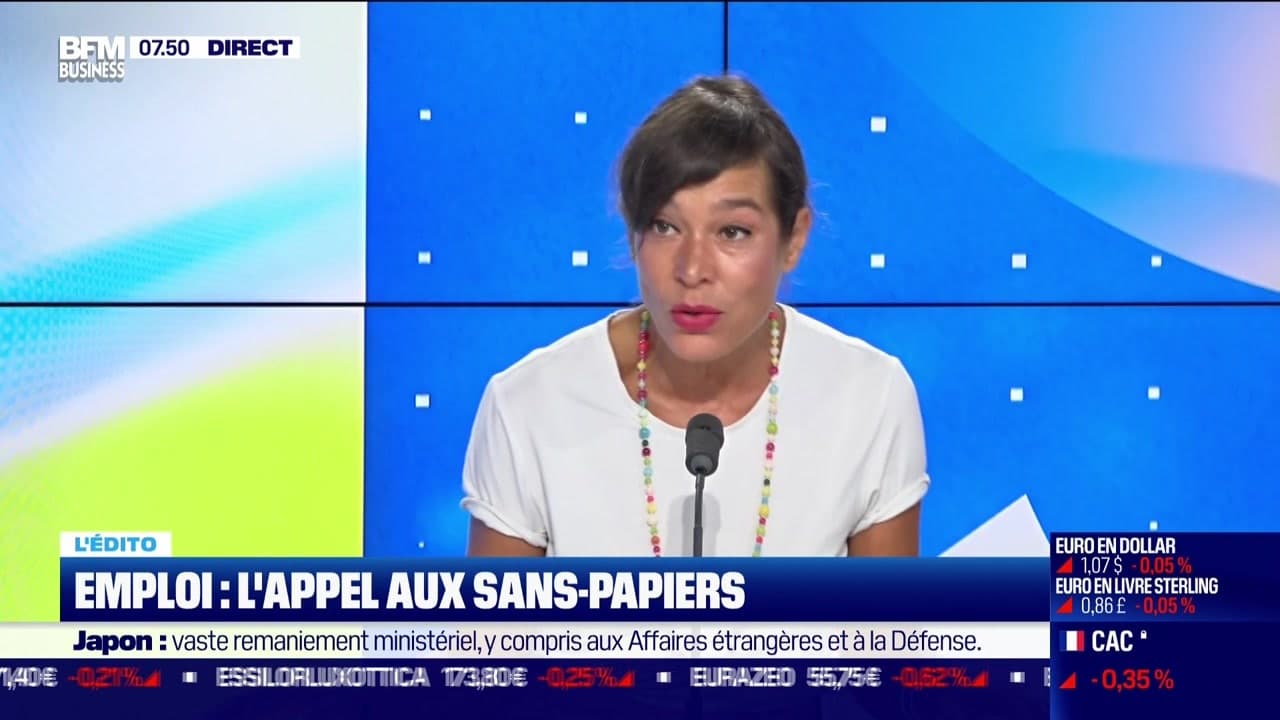 Emmanuelle Souffi Emploi, l'appel aux sanspapiers 13/09 Emmanuelle Souffi Emploi, l'appel aux sanspapiers 13/09