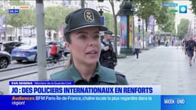 JO 2024: des policiers internationaux en renfort