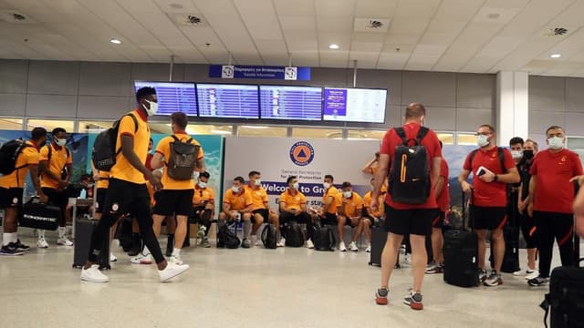 Les joueurs de Galatasaray bloqués à l'aéroport d'Athènes