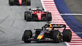 Max Verstappen lors du GP d'Autriche, le 2 juillet 2023.