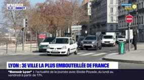 Lyon : 3e ville la plus embouteillée de France