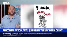 SIGNÉ BFM - "Un dessin réussi, c'est un dessin qui invite à aller vers l'essentiel (...) le boulot des journalistes": rencontre avec Plantu qui publie l'album 'Média Culpa"