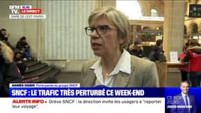 Agnès Ogier (SNCF): "Pour ce qui est des TER on aura 3 circulations sur 10 essentiellement par bus et 1 Transilien sur 6"