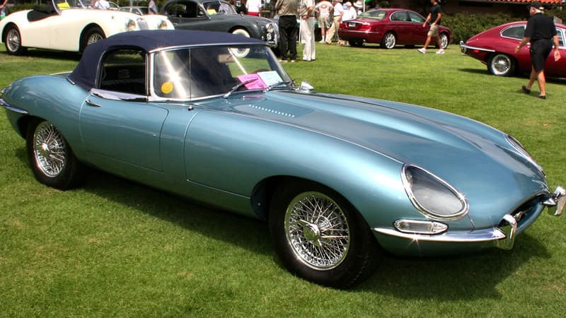 L'heureux propriétaire d'une Jaguar XKE de 1967 a retrouvé sa voiture... 46 ans après son vol (illustration).