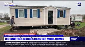 Pas-de-Calais: des sinistrés des inondations relogés dans des mobil-homes