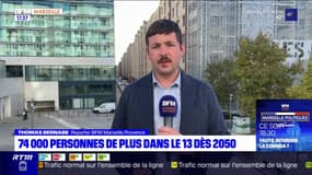 Bouches-du-Rhône: 74.000 personnes supplémentaires d'ici à 2050?