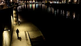 Les quais de Saône, à Lyon