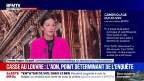 Cambriolage au Louvre: Perrine Rogiez-Thubert, commandante de police scientifique à la direction de la Police judiciaire, explique la signification d'un "ADN déterminant"