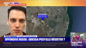 "Il y a eu trois missiles": un conseiller municipal d'Odessa évoque la destruction de la piste de l'aéroport