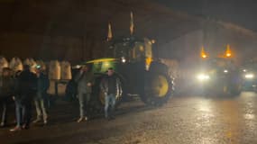 Les agriculteurs des Yvelines ont lancé une opération escargot ce jeudi 25 janvier 2024.