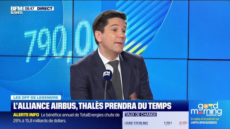 Les off de Legendre : L'alliance Airbus, Thales prendra du temps - 05/02