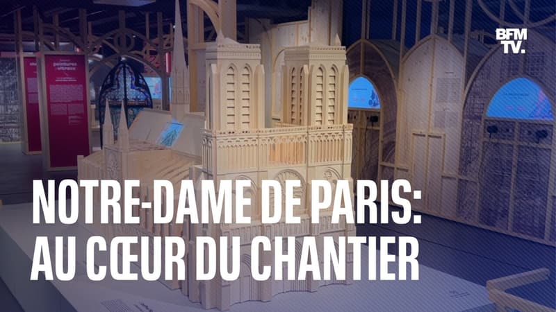 Notre-Dame de Paris: au coeur du chantier de la cathédrale, 4 ans après l'incendie