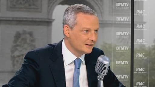 Bruno Le Maire, député UMP de l'Eure, était l'invité de Jean-Jacques Bourdin.