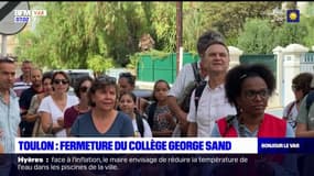 Toulon: mobilisation contre la fermeture du collège George Sand en 2025