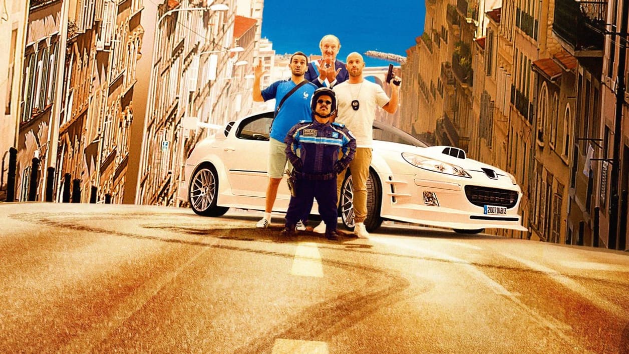 Détail de l'affiche de Taxi 5 de Franck Gastambide. Détail de l'affiche de Taxi 5 de Franck Gastambide.