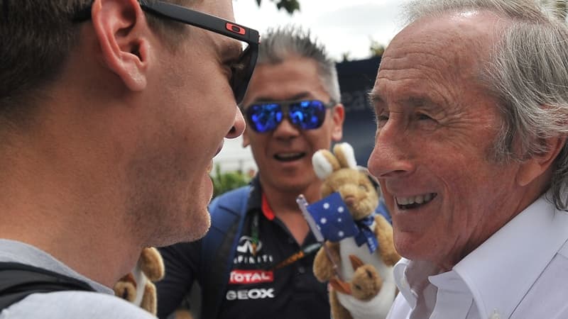 Jackie Stewart et Sebastian Vettel