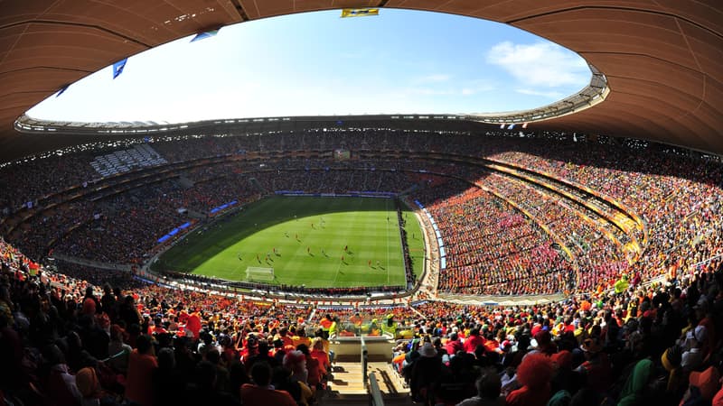 Pays-Bas/Danemark, Soccer City Stadium, Soweto, le 14 juin 2010.