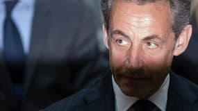 Nicolas Sarkozy lors d'un déplacement à Berlin le 28 février dernier.