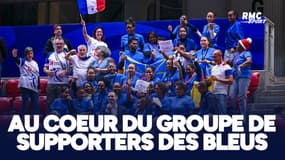 Handball / France 43-19 Koweït : Au coeur du groupe de supporters de l'équipe de France