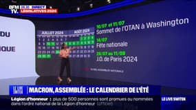 Quels sont les calendriers d'Emmanuel Macron et des députés cet été?