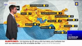 Météo Bouches-du-Rhône: du soleil et des températures fraîches ce lundi, le mistral soufflera jusqu'à 70km/h
