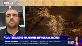 Alpes-Maritimes en vigilance rouge pluie-inondation: le maire de Breil-sur-Roya évoque une "situation maîtrisée"