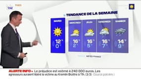 Météo Paris-Ile de France du 8 mars : Un ciel partagé entre nuages et éclaircies