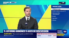 Budget : Lecornu annonce 5 axes de discussion - 24/11