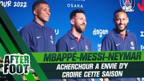 PSG : Acherchour croit au trio Neymar-Mbappé-Messi cette saison 