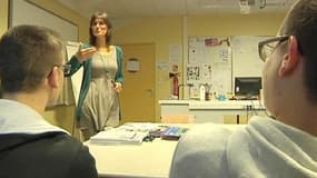 A Nantes, Anthony (à droite de l'écran) a bénéficié, comme 23.000 jeunes, du plan de l'Education nationale de lutte contre le décrochage scolaire.