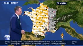 De la pluie et beaucoup de vent, mais des températures clémentes ce mardi