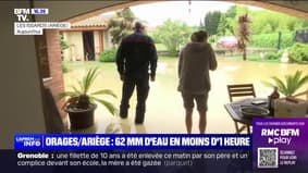 Orages en Ariège: 62 millimètres d'eau en moins d'une heure