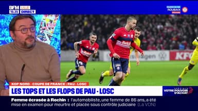 Coupe de France: les tops et les flops de LOSC-Pau