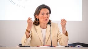 Amélie Oudéa-Castéra le 23 juin 2025
