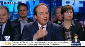 Routes à 80km/h : "Que les départements, maires et préfets regardent leurs routes plutôt que d'emmerder les Français avec une mesure générale", estime Lagarde (UDI)