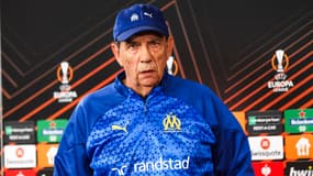 Jean-Louis Gasset, entraîneur de l'OM, le 10 avril 2024