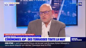 "C'est pas ça la fête!": Frank Delvau appelle les Franciliens à ne pas bouder la capitale lors des JO