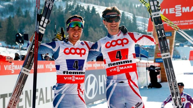 Jason Lamy-Chappuis et Sébastien Lacroix